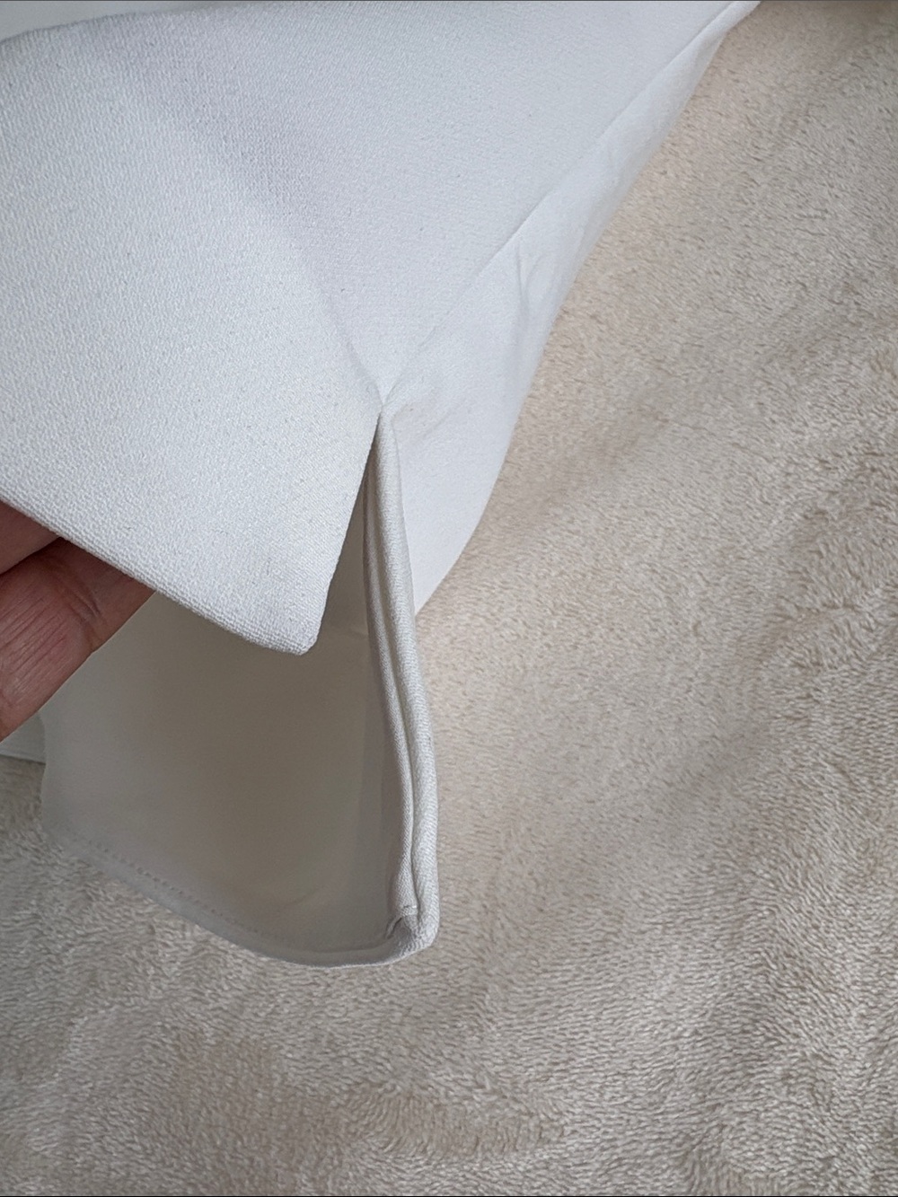 Ted Baker Ivory Ruffle Shoulder Blouse - Picture 4 of 8